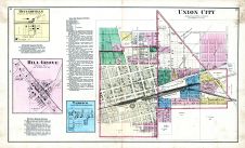 Union City, Hetzlerville, Hill Grove, Tampico, Darke County 1875
